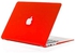Protective Hard Shell Case For Apple MacBook Pro 15/15.4-Inch Red