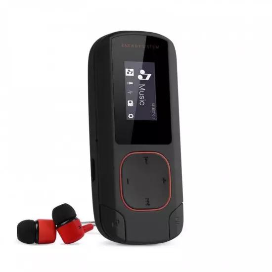 Energy Sistem MP3 Clip Bluetooth Coral MP3 player with Bluetooth, micro SD, MP3, WMA, WAV, FLAC, FM | Gear-up.me