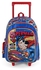 TRUCARE Warner Bros. Superman Man of Tomorrow Trolley School Bag | 16" | Water Resistant | Kids Backpack Gift | Boys, Girls | Back to School