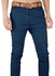 Soft Khaki Men's Trouser Stretch Slim Fit Official Casual- Navy Blue+Free Pair Of Socks
