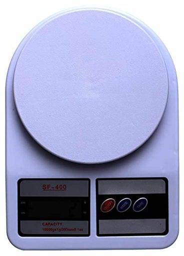 Electronic Kitchen Scale White