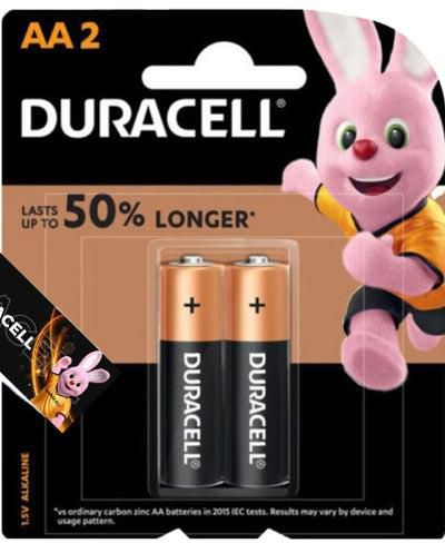 Batteries AA Alkaline Up To 50% LONGER ,1.5v ,2 Batteries