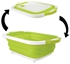 2 In 1 Collapsible Dish Washing Bowl Chopping Board