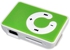 2014 mini Clip MP3 Player with 4Gb Micro SD memory card - Green -