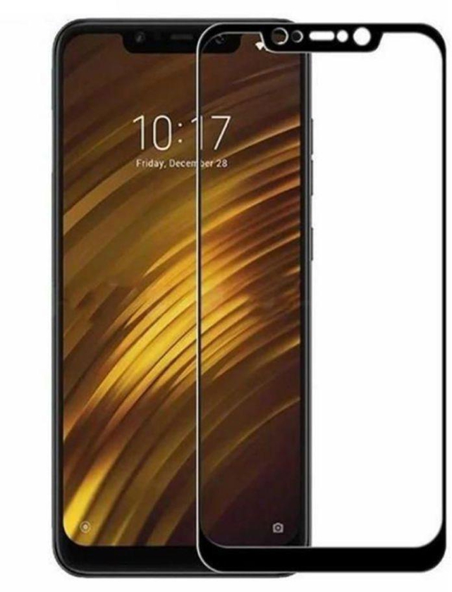 Xiaomi PocoPhone F1 5D Glass Screen Protector (Full Screen Coverage) - Black