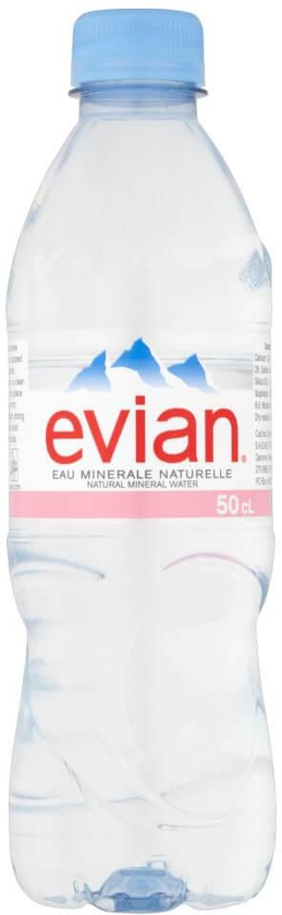 Water Evian Bottle 500ml
