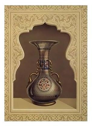 Decorative Wall Painting Beige/Brown/Blue 24×18centimeter