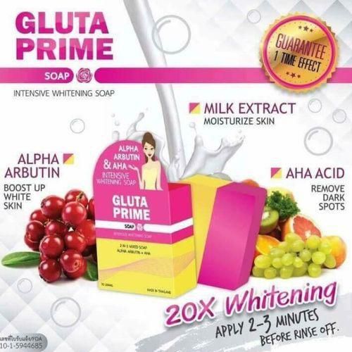 Glutathione Gluta Prime Intensive Whitening Soap 70 grams.