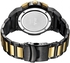 JBW Two Tone Stainless Black dial Watch for Men's JB-6101-K