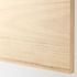 METOD / MAXIMERA خزانة مع سلة معدنية/درج/باب, أبيض/Askersund مظهر دردار خفيف, ‎60x60 سم‏ - IKEA