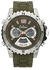 Colori Continental Green Analog and Digital Silicon Strap Watch - 5-CLD109