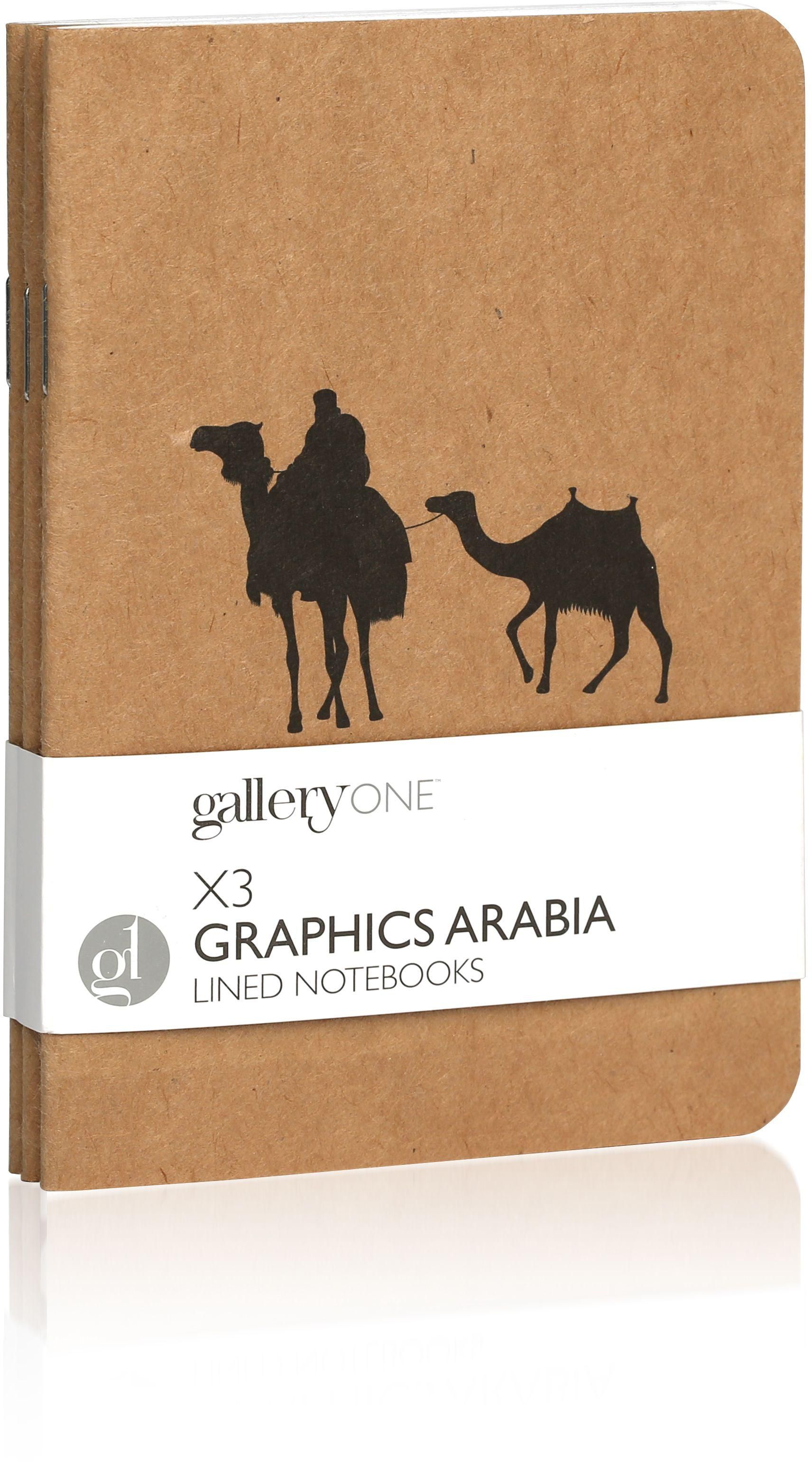 Arabian Camel Series Graphics Arabia Notebook Set