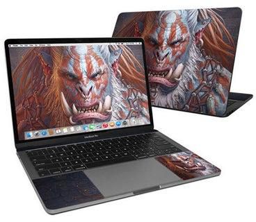 Gruddur Fist Skin Cover For Macbook Pro Pre 2020 Orange