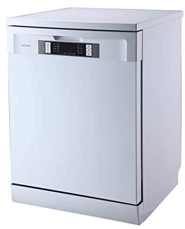 Daewoo Dishwasher 8 Programms 14 Place sitting White., 1 Year Warranty
