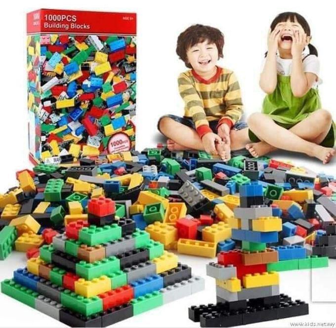 Lego Plastic Building Blocks - 1000 Pcs