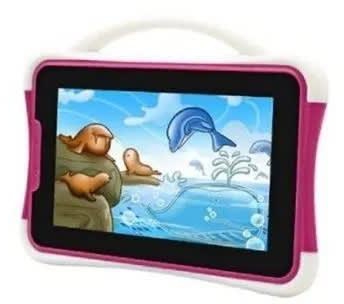 Kids Tablet K701 - Single Sim - 1GB RAM- 16GB ROM + Standing Case - Pink