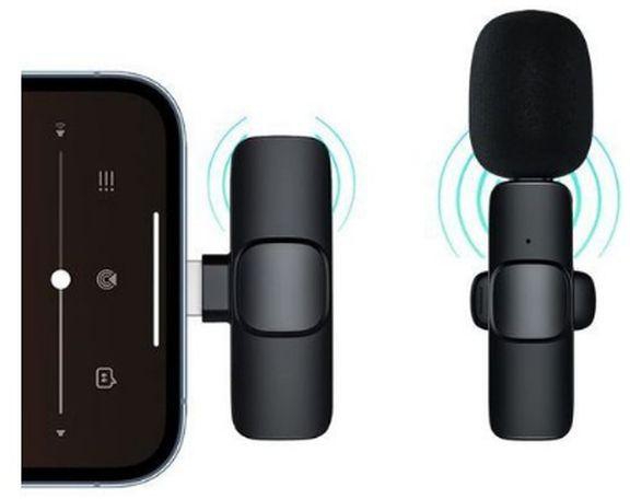 Double Wireless Lavalier Microphone For IPhone
