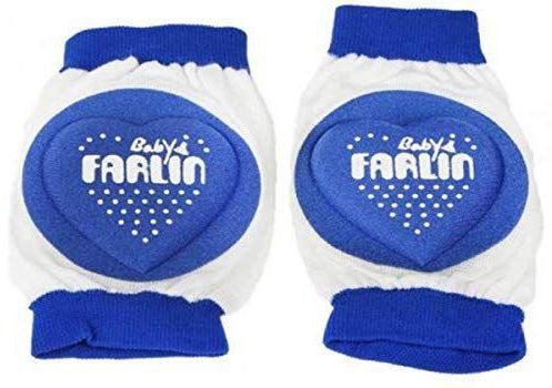 Farlin Baby Knee Pads-Blue- Babystore.ae