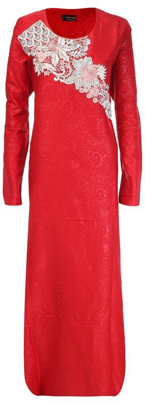 Get Zahra elsham Embroidered Jalabiya Viscose for Women, Size XL with best offers | Raneen.com