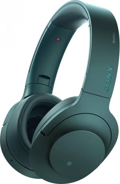 Sony MDR100ABN HiRes Wireless Bluetooth Noise Cancelling Headphone Blue