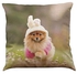 Pet Dog Animal Cotton Linen Throw Pillow Case Cushion Cover Home Decor N
