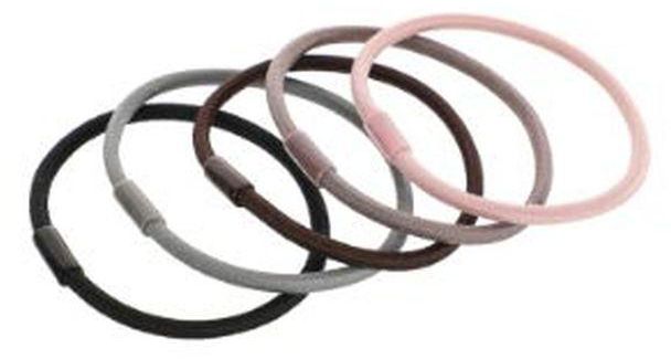 Miniso Ultra-durable Tube Rubber Band 5pcs - Colored