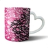 Mug Ceramic By Bit Hosny.heart Hand .