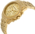 Michael Kors Women's MK5166 Blair Chronograph Gold Dial Gold-Tone Steel Bracelet Watch