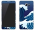 Vinyl Skin Decal For Samsung Galaxy Note 5 Japanese Sea