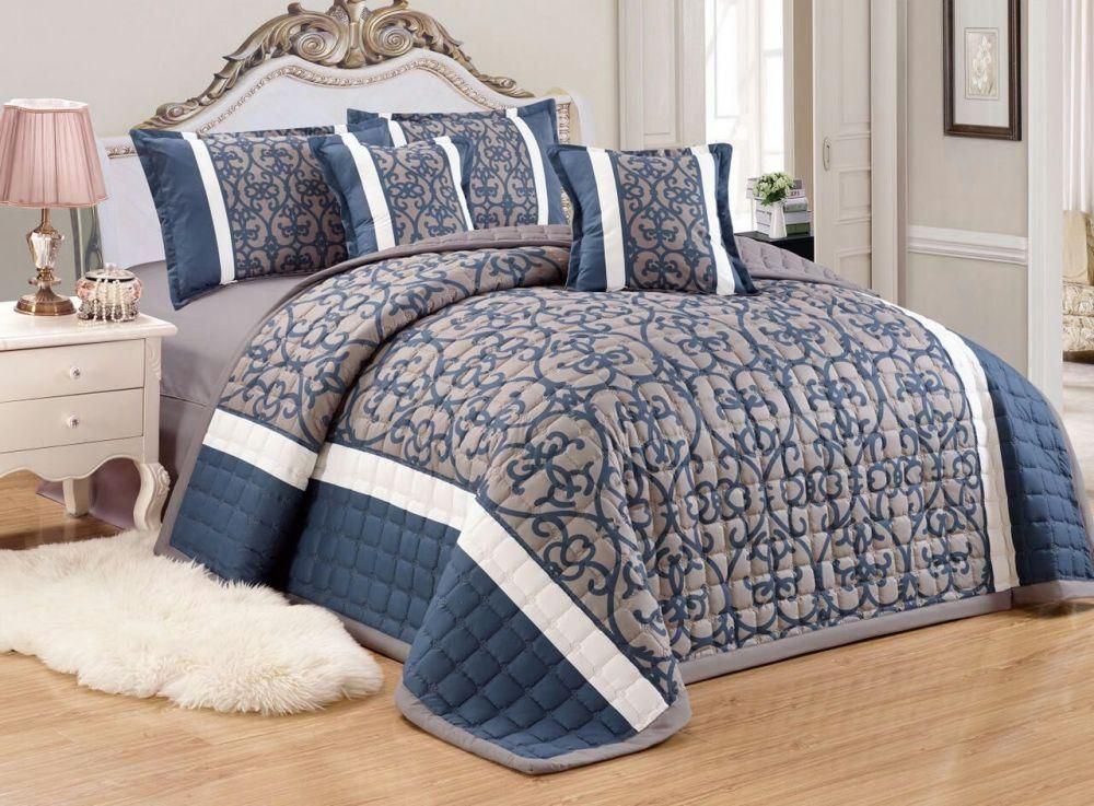 Paisley Compressed 4 Pieces Comforter Set  by Moon , Single Size, GY-125