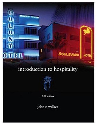 Generic Introduction to Hospitality by John R. Walker - Hardcover