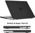 Plastic Hard Shell Case Compatible with MacBook Air 13.6inch A2681 M2 Chip, Protective Case Cover for MacBook Air 13.6" M2 2022 (Matte Black)