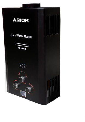 ARION Digital Natural Gas Water Heater 10L With Adapter AR-10FX,Black