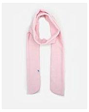 Kaf Unisex Polar Fleece Scarf - Baby pink