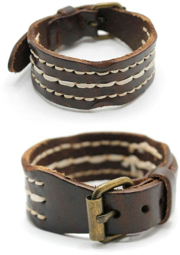 Tanos - Genuine Leather Belt Breacelet