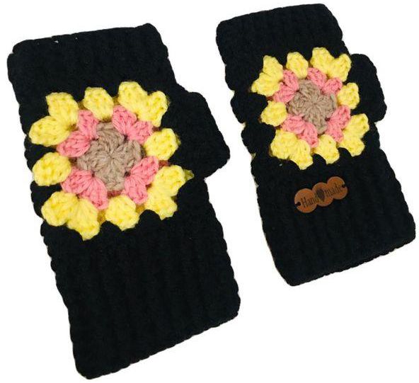 Fashion Wool Gloves - One Size