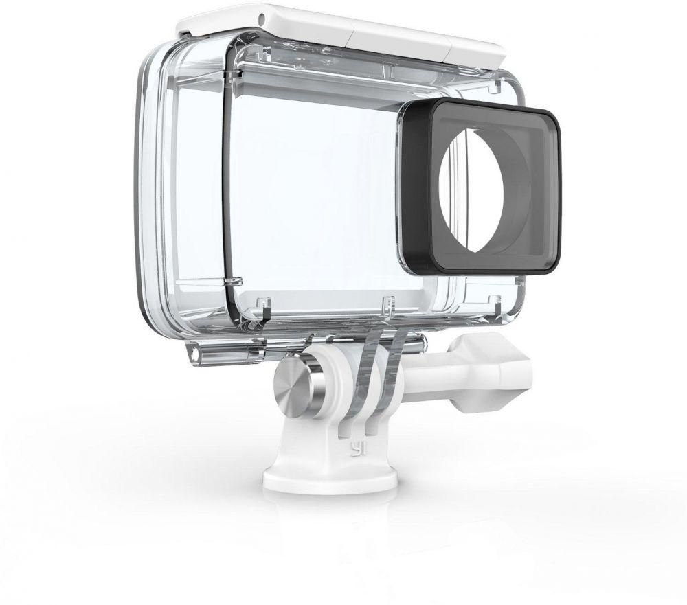 YI 4K Waterproof Case Anti-Fog  Shockproof Dustproof Housing For YI 4K Action Camera  - White