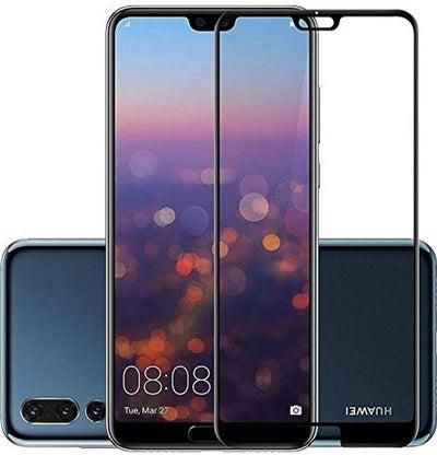 9D Tempered Glass Screen Protector For Huawei P20 Pro Black/Clear