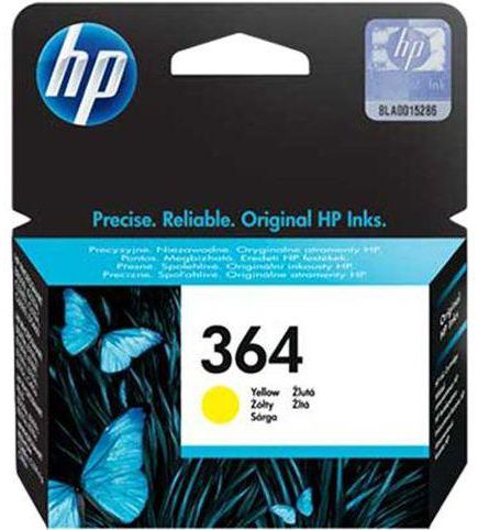 HP 364 Ink Cartridge - CB320EE, Yellow