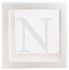 صندوق زينة شفاف بتصميم بالون على شكل حرف N طراز DT1061 30x1x30سنتيمتر