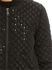 GUESS W64L08W7UN0 Bomber Jacket for Women, Jet Black with Frost