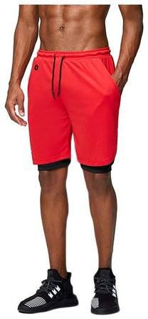 2-In-1 Athletic Shorts With Pocket M