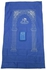 Sondos Stable Pocket Size Portable Prayer Rug Awesome Gift - Blue