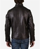 Town Team Casual Leather Jacket - Brown