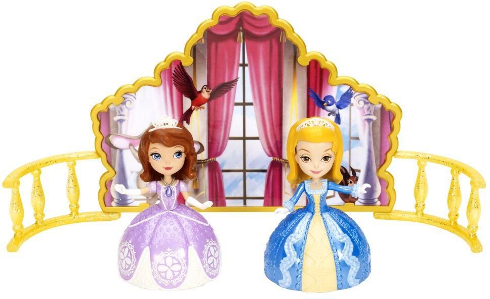 Disney Sofia The First Dancing Sisters Doll Toy - Blue and Pink [Y6644]
