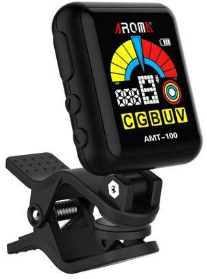 AMT-100 2-In-1 Rechargeable Rotatable Clip-on Electronic Tuner