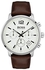 Men's Leather Analog Watch 1513609