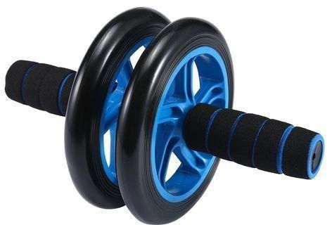 Generic Ab Roller Wheel, Dual Wheel Abdominal Roller Exercise Workout Equipment For Home + Free mat