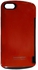 غطاء آي فيس Prav_80 الخلفي لجهاز ابل آيفون 5s - احمر