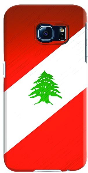 Stylizedd Samsung Galaxy S6 Premium Slim Snap case cover Matte Finish - Flag of Lebanon